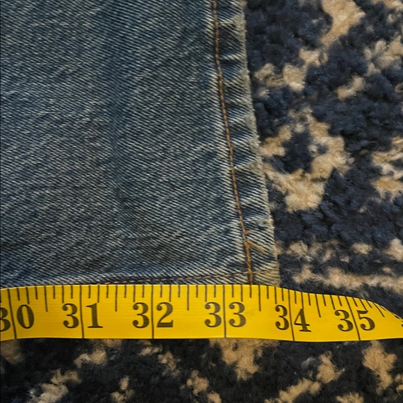 Abercrombie & Fitch Women's Low Rise Baggy *extra long* Jeans - Picture 7 of 7